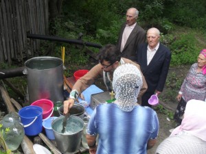 28 июля 2014 год Освящение воды во "Образ крещения Руси"