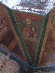 Село План. Церковь Троицы Живоначальной Сохранившиеся росписи